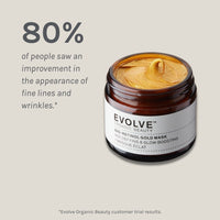 Evolve Bio-Retinol Gold Face Mask