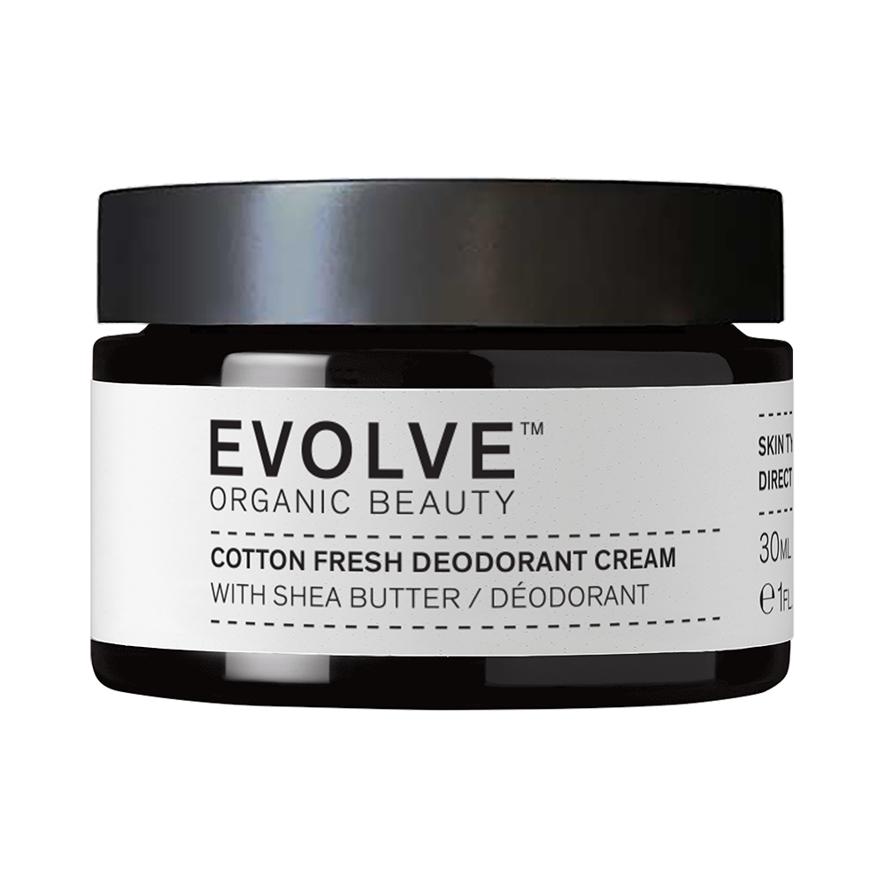Evolve Cotton Fresh Natural Deodorant Cream