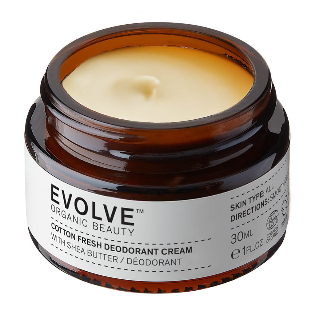Evolve Cotton Fresh Natural Deodorant Cream