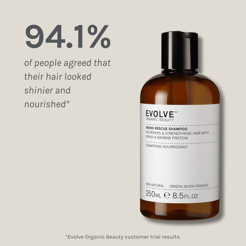 Evolve Monoi Rescue Natural Shampoo