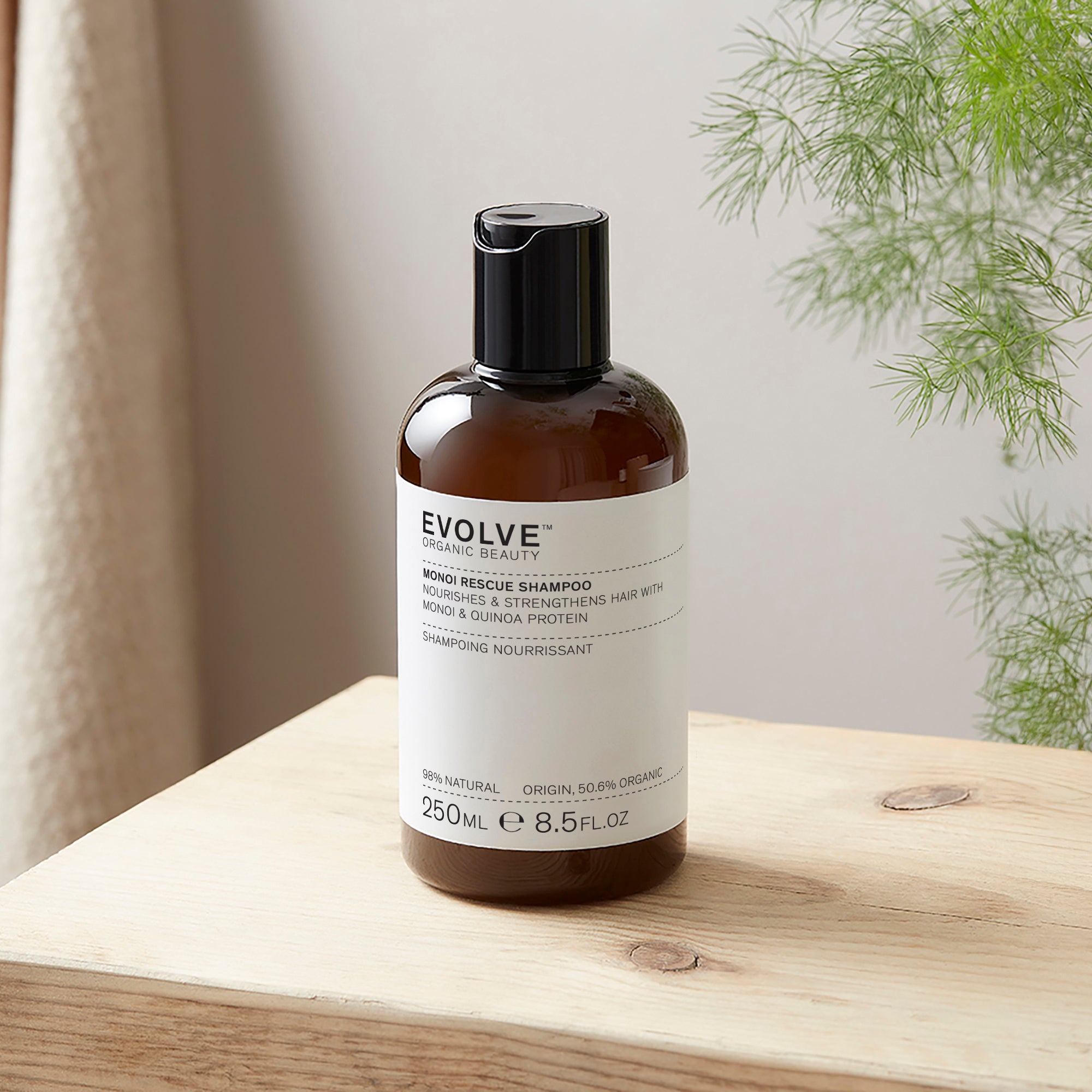 Evolve Monoi Rescue Natural Shampoo